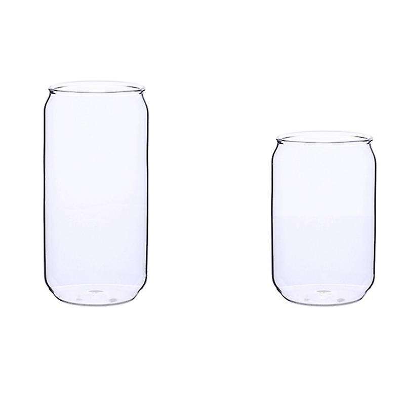 3 Piece Set Creative Heat-resistant Glass Water Cup Cans Tea Cup