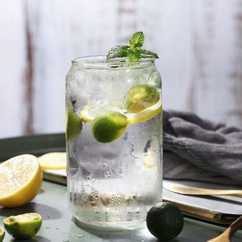 3 Piece Set Creative Heat-resistant Glass Water Cup Cans Tea Cup