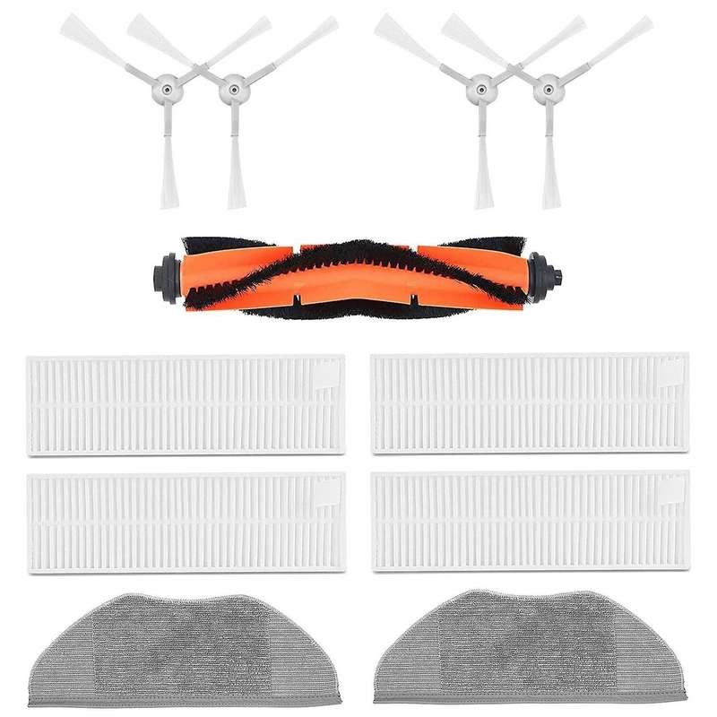 Mop Brush Filter Parts Set for Xiaomi Mijia G1 Vacuum Cleaner Robot