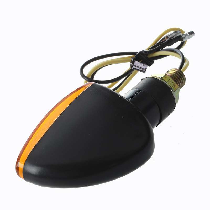 2 Mini Indicatore Di Direzione Frecce Luce Gialla Moto 2w