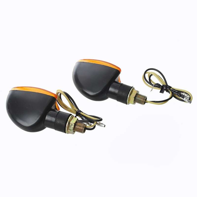 2 Mini Indicatore Di Direzione Frecce Luce Gialla Moto 2w