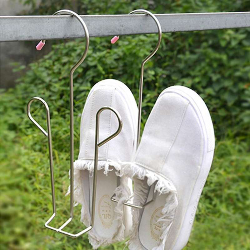5pcs Shoe Rack Drying Rack, Double Hook Design Drying Rack