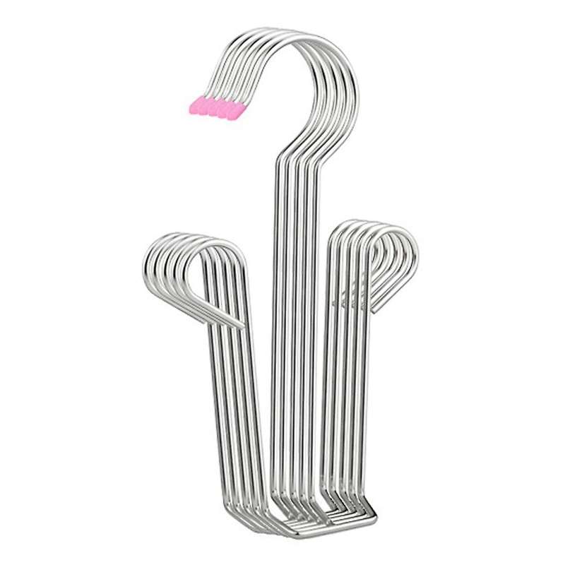 5pcs Shoe Rack Drying Rack, Double Hook Design Drying Rack