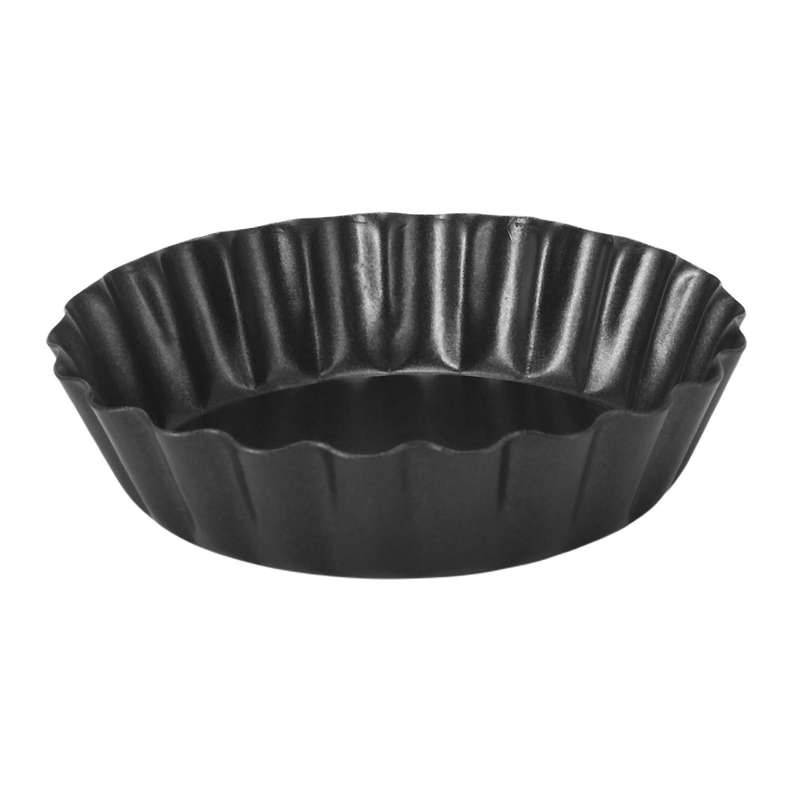 12 Pcs Egg Tart Molds, 3inch Mini Tart Pans, Tin Pan Baking Tool