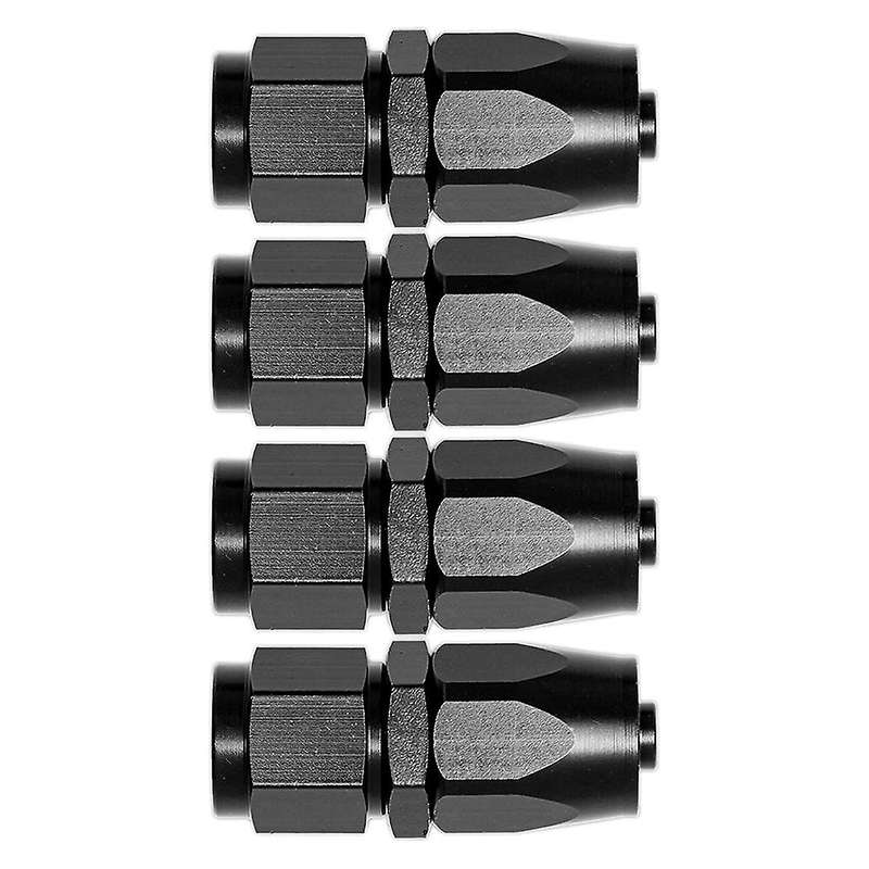 4pcs An6 Automobile Fuel Pipe Joint An6-0 Degree Oil Cooling Joint