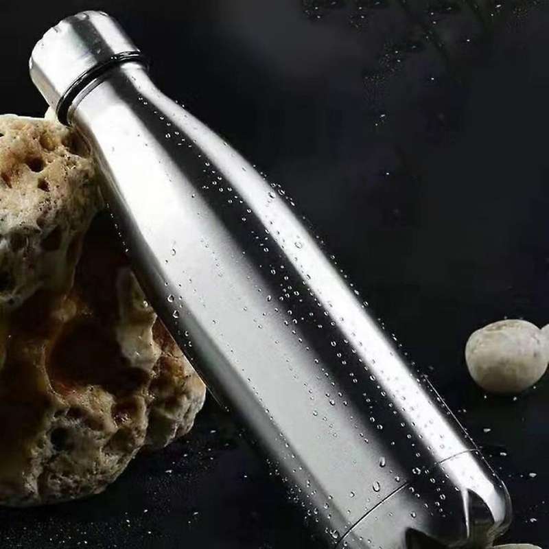 Stainless Steel Sports Bottle Male and Female Students Cola Bottle