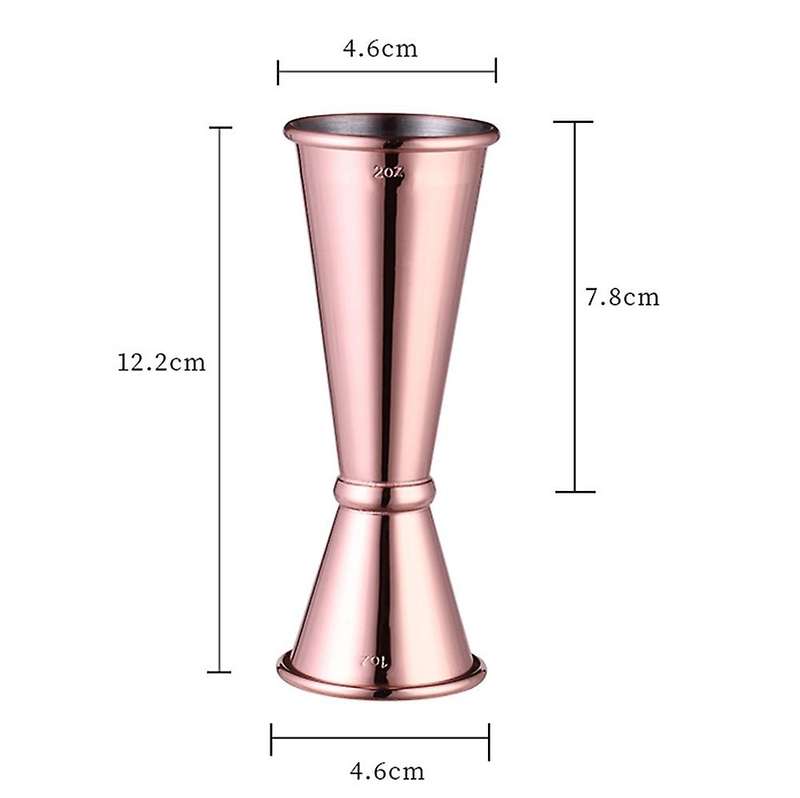 2pcs Cocktail Bar Jigger Japanese Jigger Double Spirit Measuring Cup