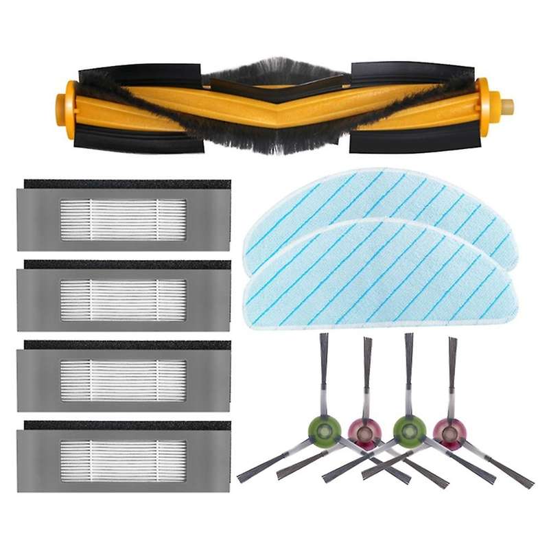 Filter Side&main Brush Mop Cloth for Ecovacs Deebot Ozmo T9