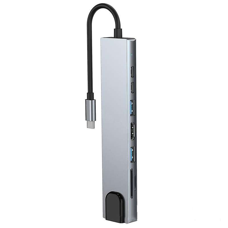 Type-c 8-in-1 Expansion Usb 3.0 Hdmi-compatible Expansion Dock