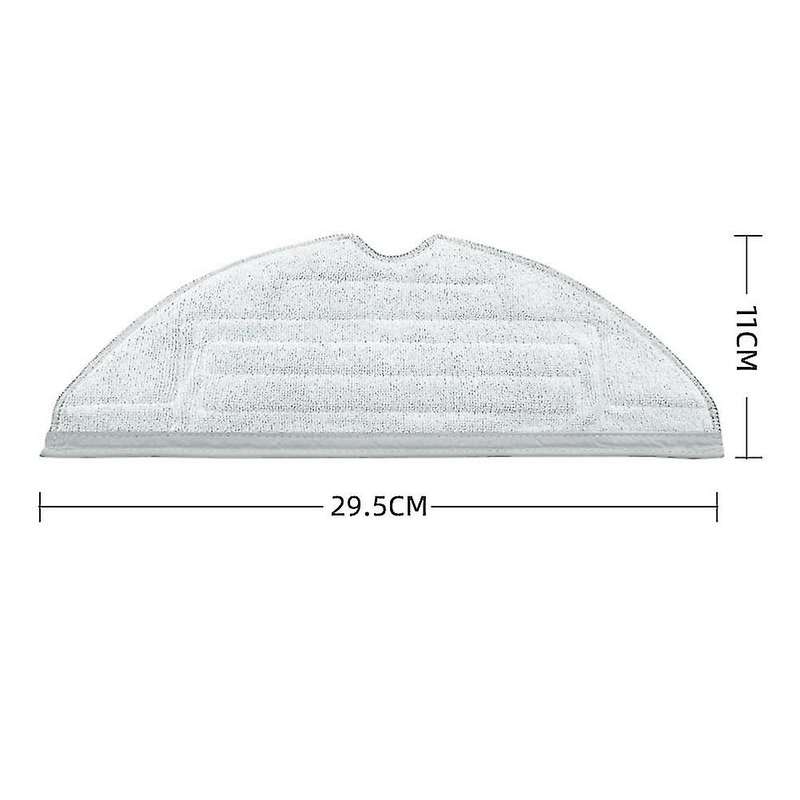 6pcs Replacement Accessories for Xiaomi Roborock G10 G10s Mop Cloth