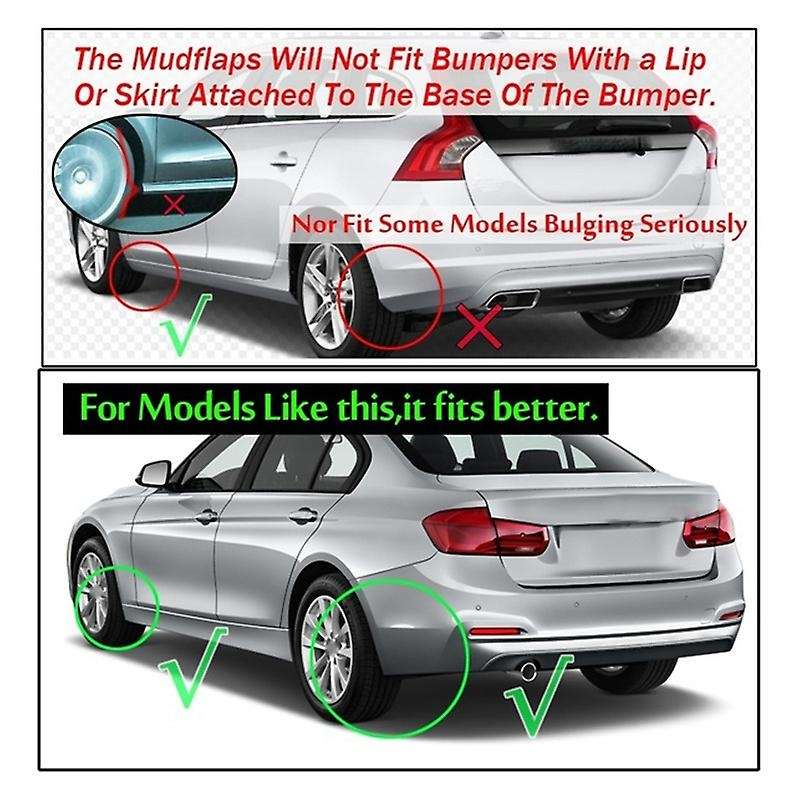 Car Mud Flaps Splash Guards Mudguard For-bmw 3 5 7 Series E30 E46 E90