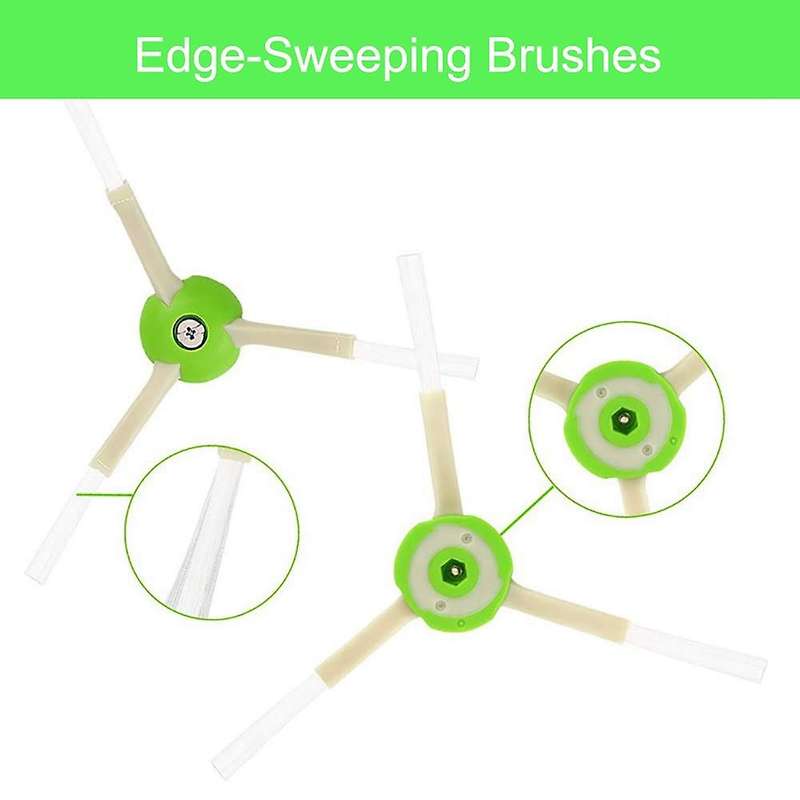 Roller Brushes Side Brush Hepa Filter for Irobot Roomba I7 I7+ E5 E6