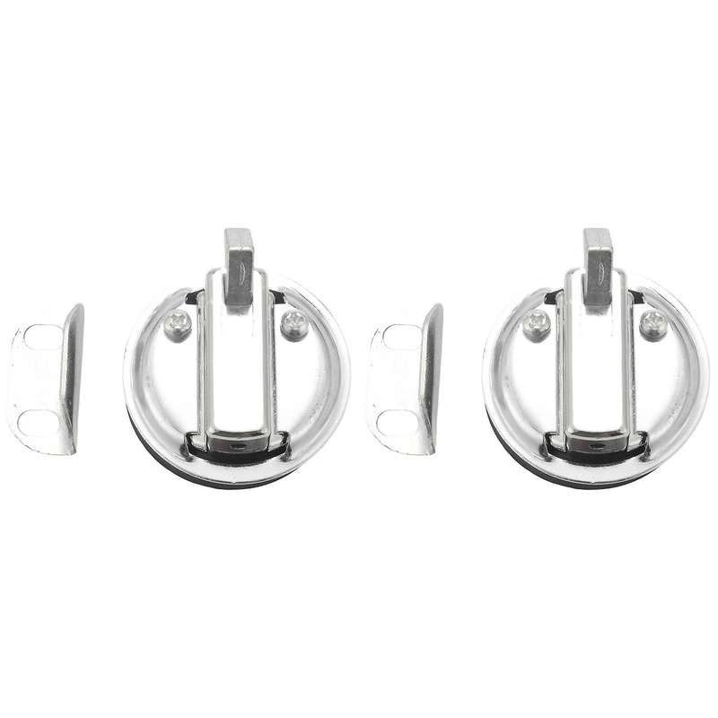 2x Boat Latches 1.5 Inch Slam Latch Flush Pull Hatch Latch Lock