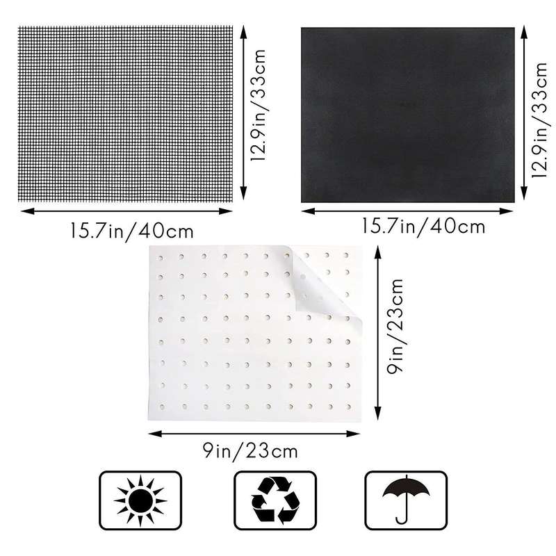 Air Fryer Accessories Kit and 100 Pieces Parchment Paper Liners