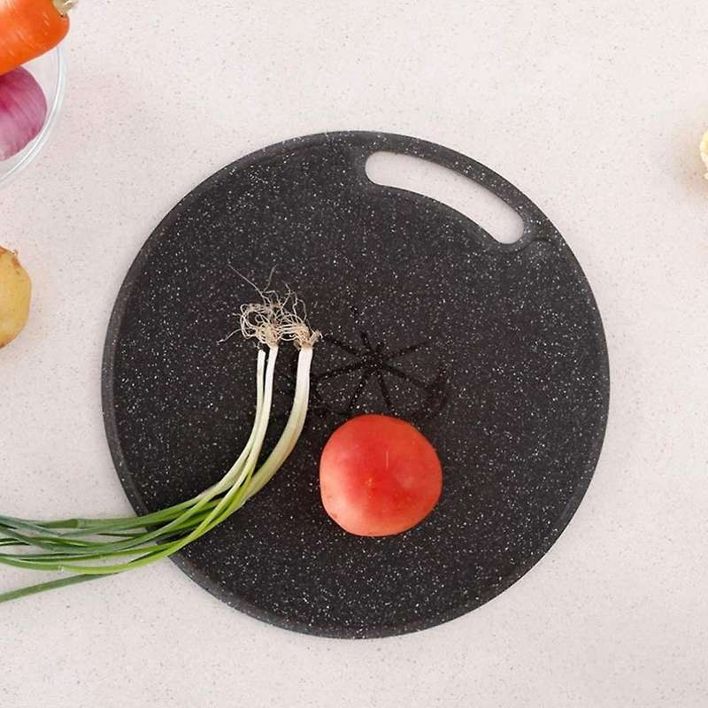Cutting Board Plastic Kitchen Cutting Board Round Baking Board 35cm