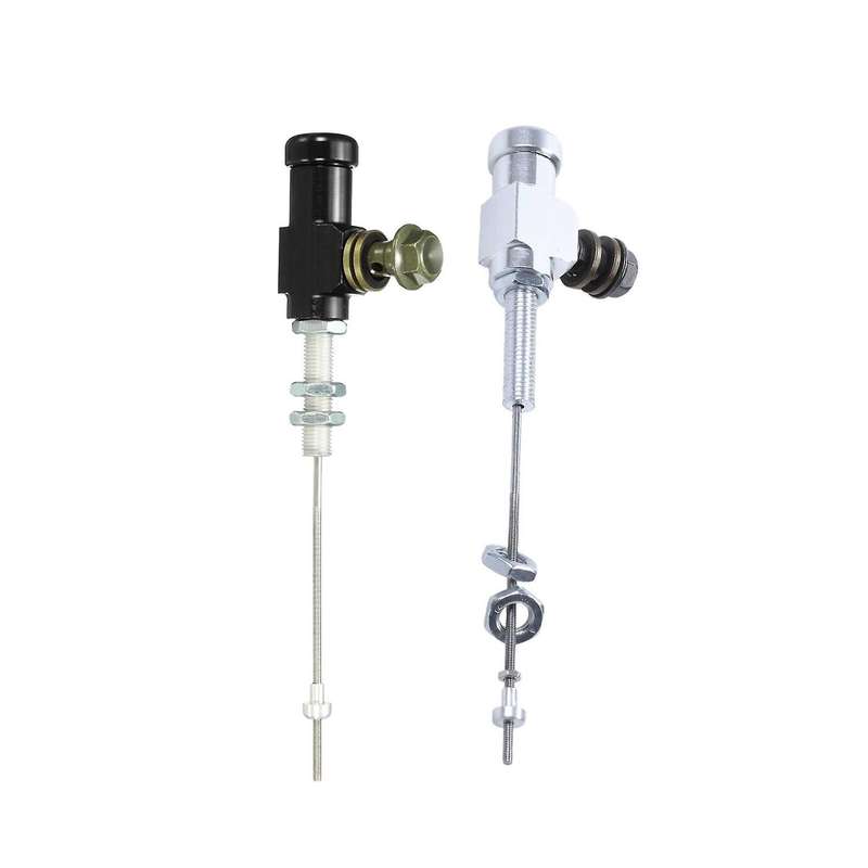 Motorcycle Hydraulic Clutch Rod Brake Pump M10x1.25mm Black