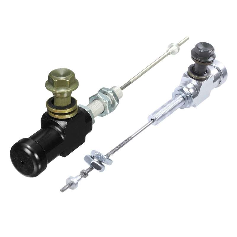Motorcycle Hydraulic Clutch Rod Brake Pump M10x1.25mm Black