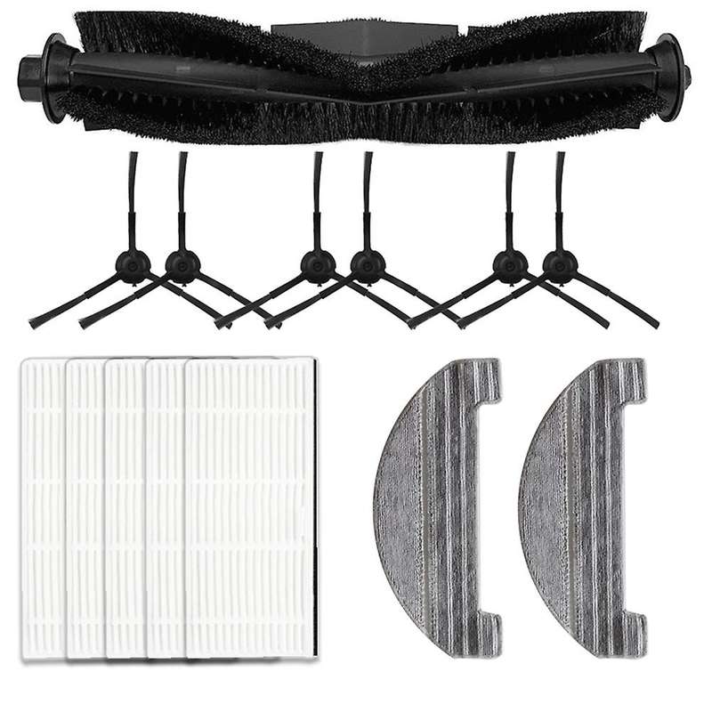 Main Roller Side Brush Mop Cloth Hepa Filter for Proscenic M8pro