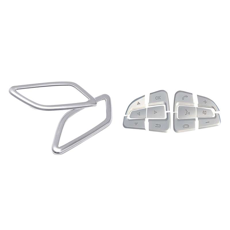 Stickers for Mercedes Benz Cla Gla Class W117 X156 2014-2017 Silver