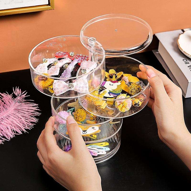 Children's Hair Accessories Storage Box, Hairpin Head Rope Jewelry