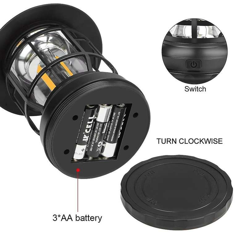 Outdoor Campsite Lantern Cob Camping Light for Camping,army Green