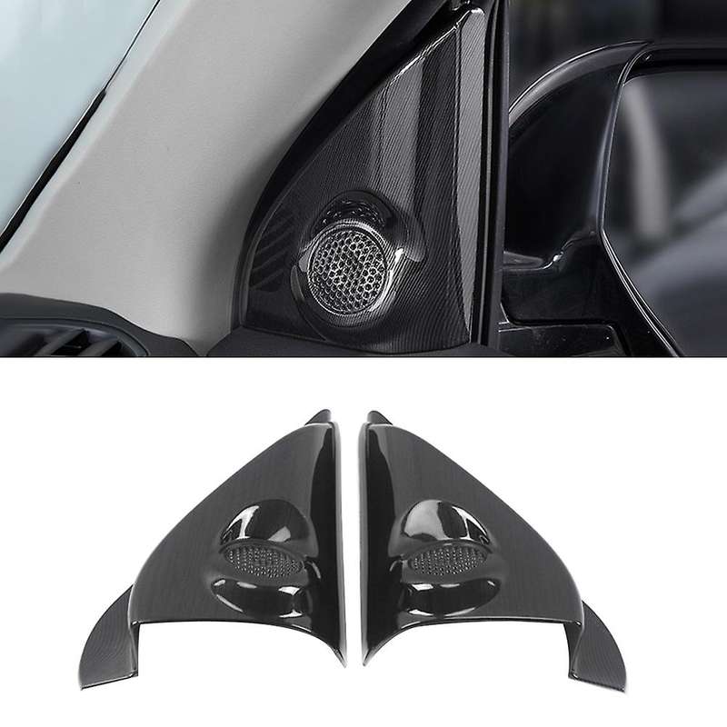Car Front Door Triangle Frame Trim for Mitsubishi Outlander Black