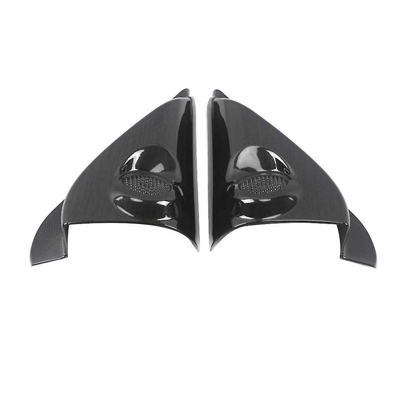 Car Front Door Triangle Frame Trim for Mitsubishi Outlander Black