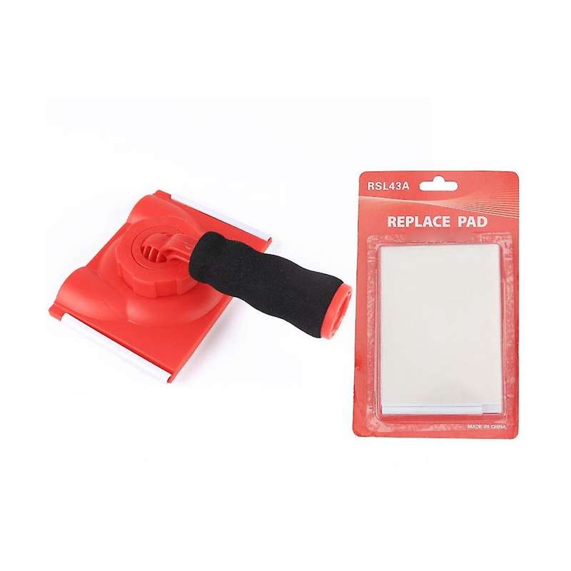 Latex Paint Edger Brush with Sponge Pads for Home Ceiling Painting