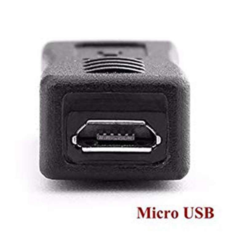 Micro-usb Male to Mini Usb Female Adapter T-port Adapter