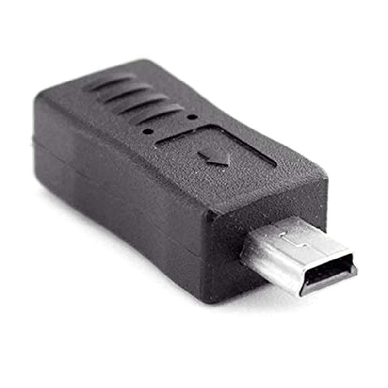 Micro-usb Male to Mini Usb Female Adapter T-port Adapter