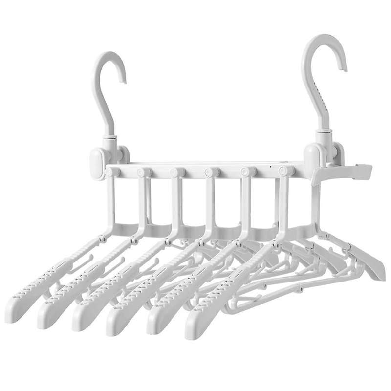 1pcs Creative Multi-layer Folding Hangers Multi-purpose Coat Trousers