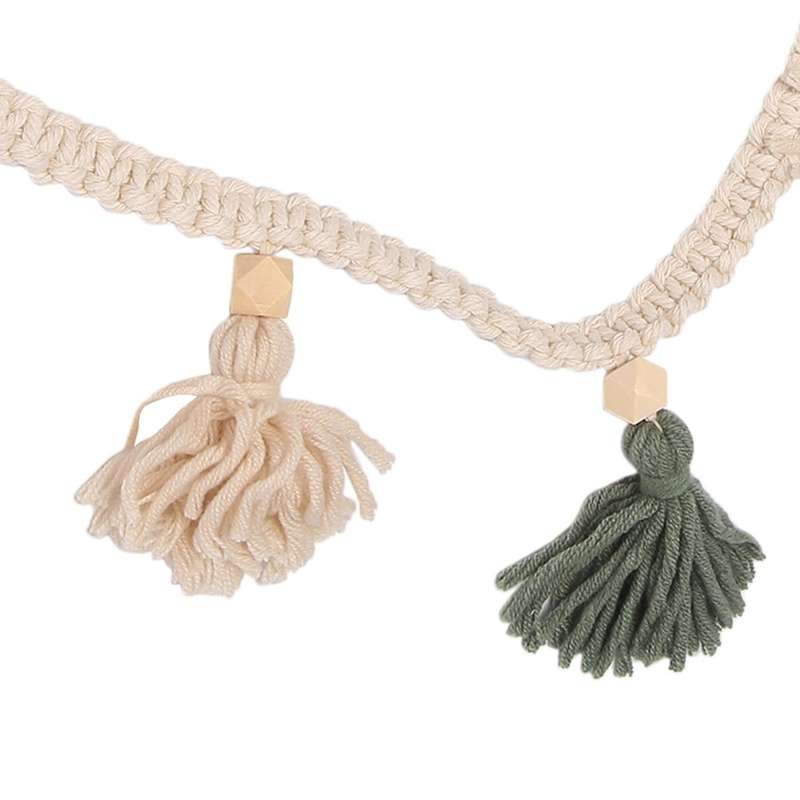 3 Pieces Bohemian Macrame Woven Wall Hangings for Home Room Decor