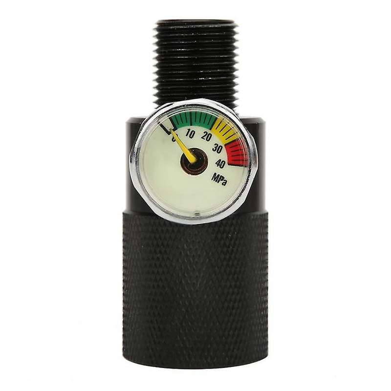 Air Filling Station Adapter with Pressure Gauge 40 Mpa 8mm/0.3inch