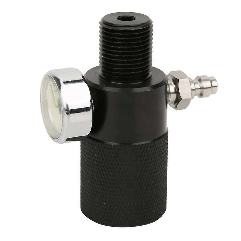 Air Filling Station Adapter with Pressure Gauge 40 Mpa 8mm/0.3inch