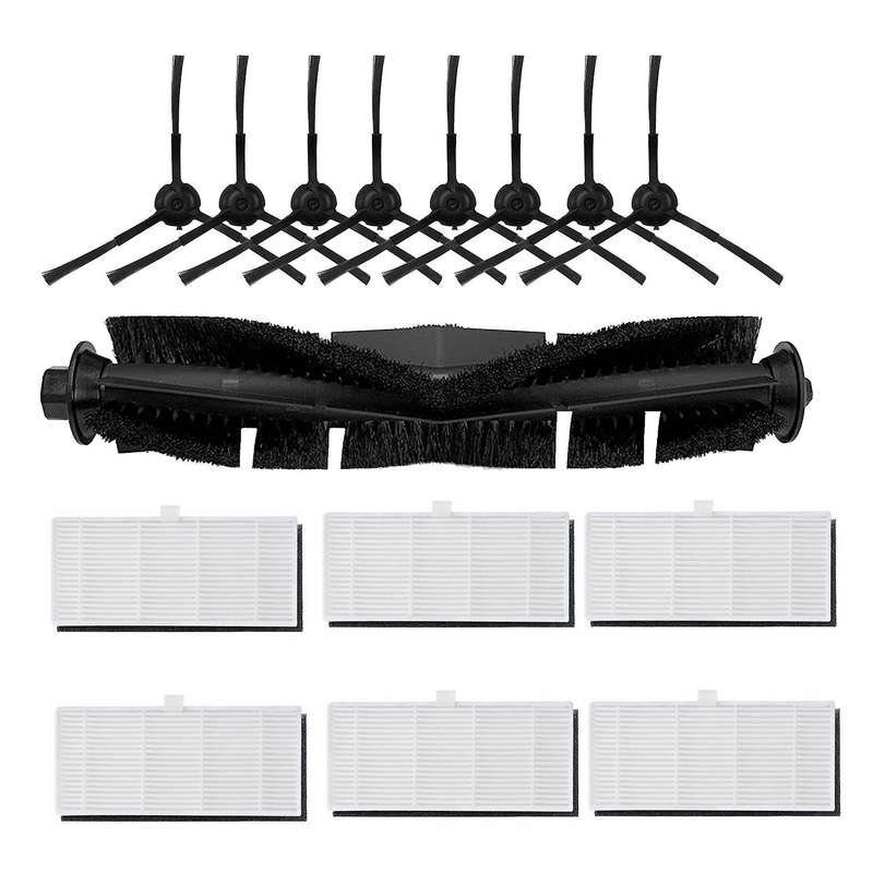 Main Brush Hepa Filter for Xiaomi Lydsto R1 Vacuum Cleaner Side Brush
