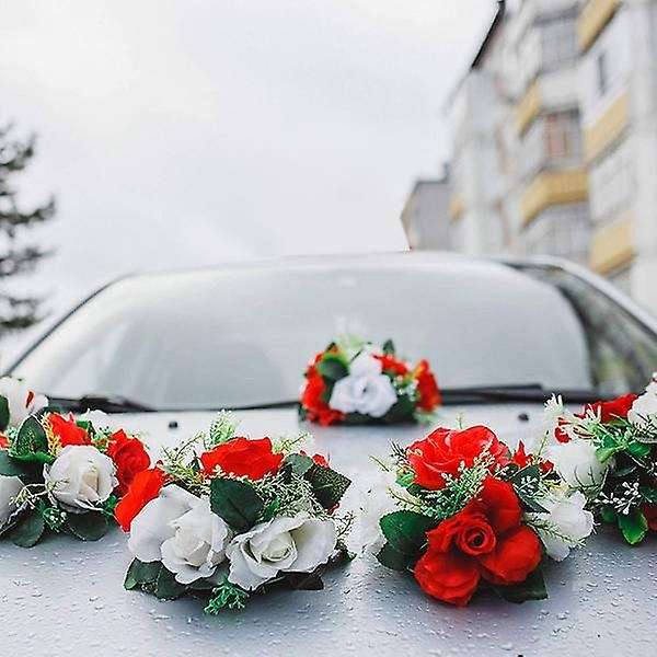 5pcs Floral Foam Cage Flower Holder with Floral Foam and Suction Cup