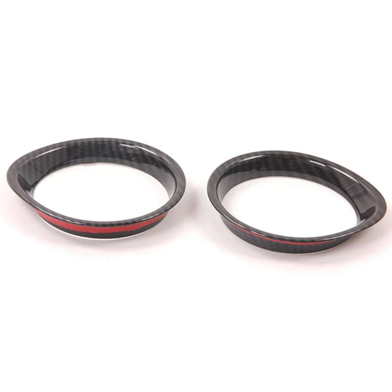 Abs Carbon Fiber Inner Gear Lever Shift Knob Lid Cover Trim Kia