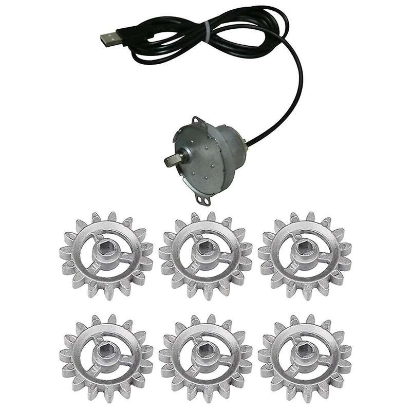 Automatic Rotisserie Grill Tools with Usb Cable Motor Diy Tool Set