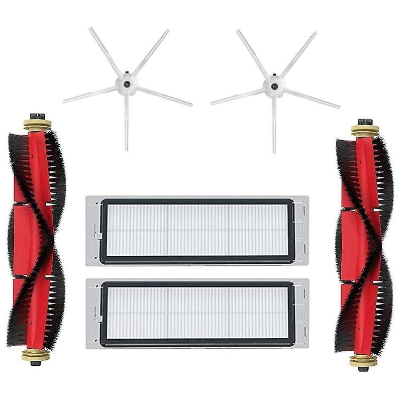 Hepa Filter Main Brush Side Brush for Xiaomi Roborock S50, S55 S5max
