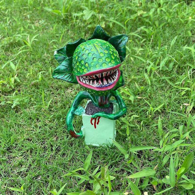 Piranha Flower Replica Movie Prop Yard Resin Ornaments Decoration