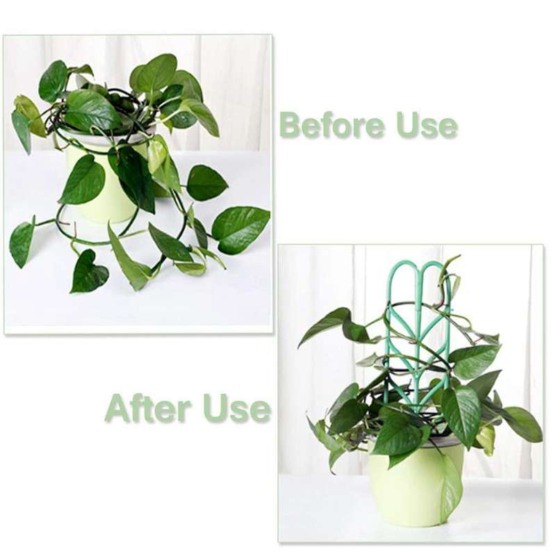 37pcs Plant Trellis for Climbing Plants - Plant Clips, Wire Twist Tie