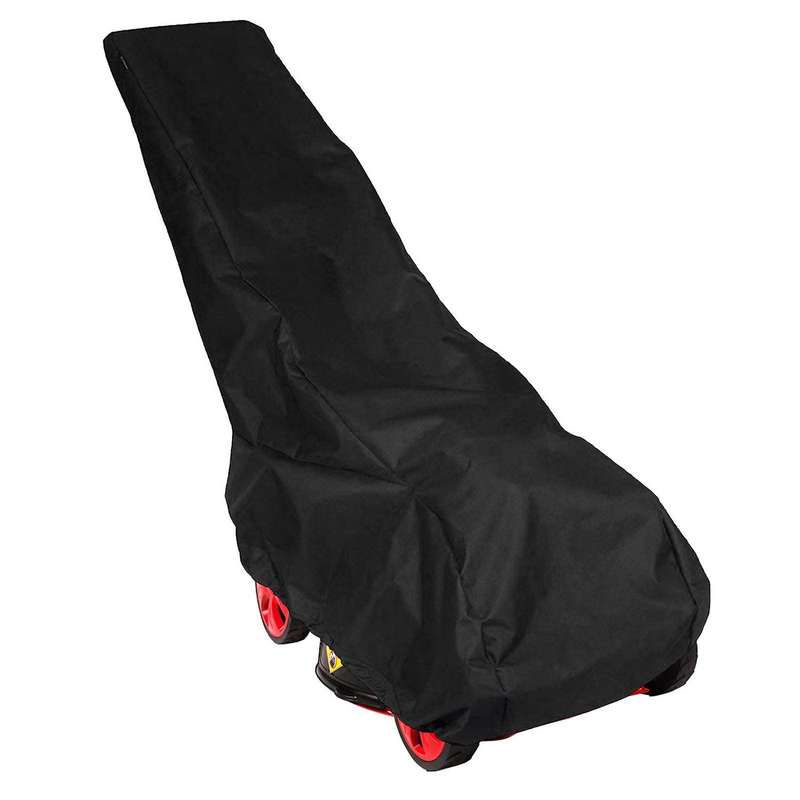 193x63.5x112cm Black Universal Waterproof Lawn Mower Rain Cover