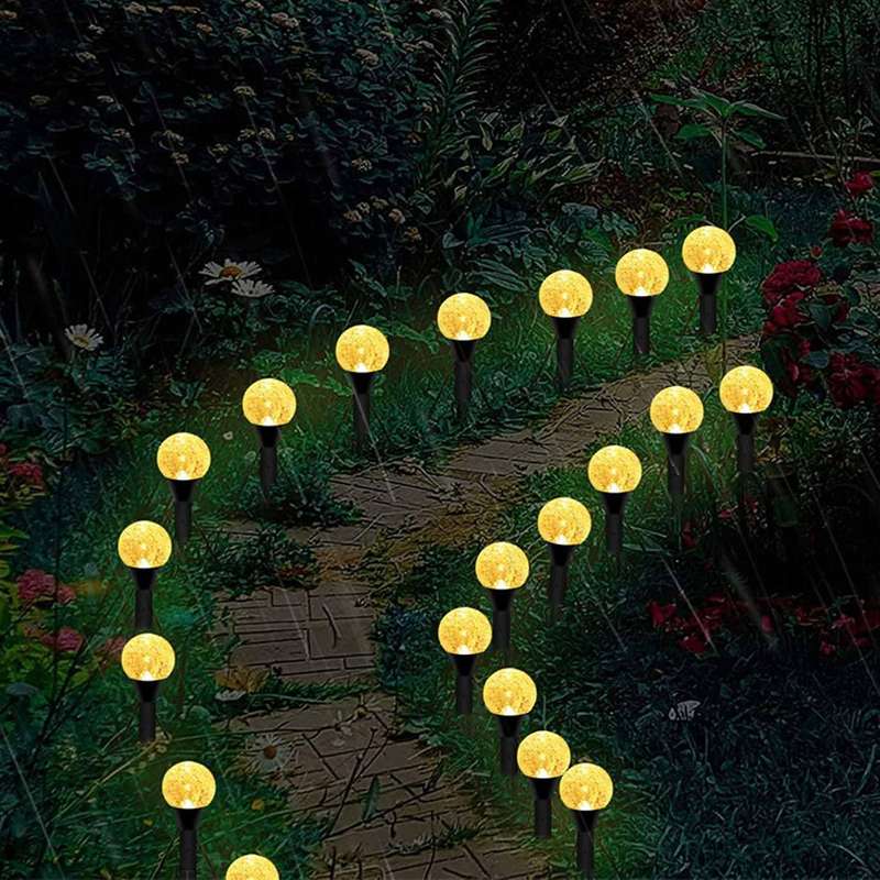 Solar Spot Light Outdoor Led Garden Lawn Landscape Path Wall Lamp
