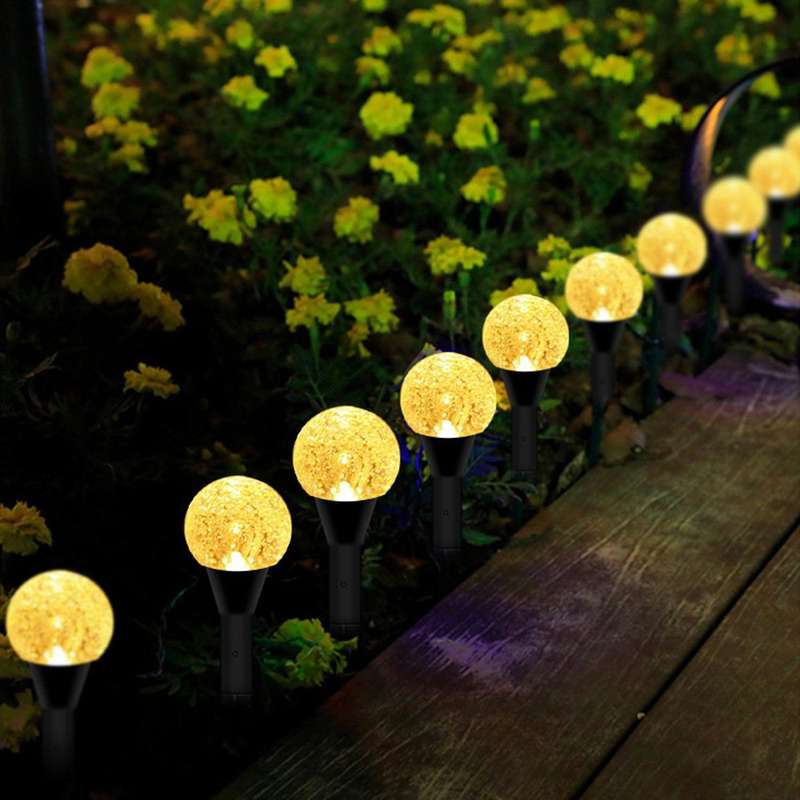 Solar Spot Light Outdoor Led Garden Lawn Landscape Path Wall Lamp