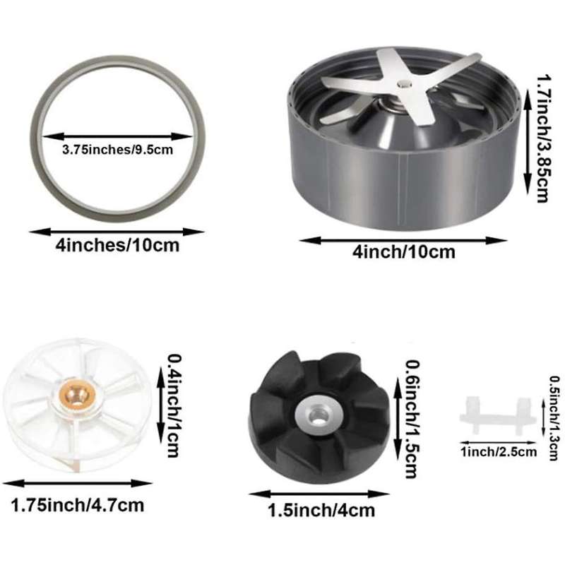Juicer Replacement Parts for Nutribullet 600w 900w Extractor Blade