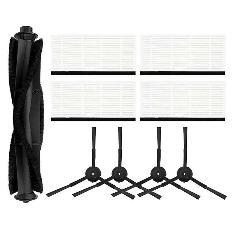 Main Brush Side Brushes Hepa Filters for Xiaomi Lydsto R1 Cleaner