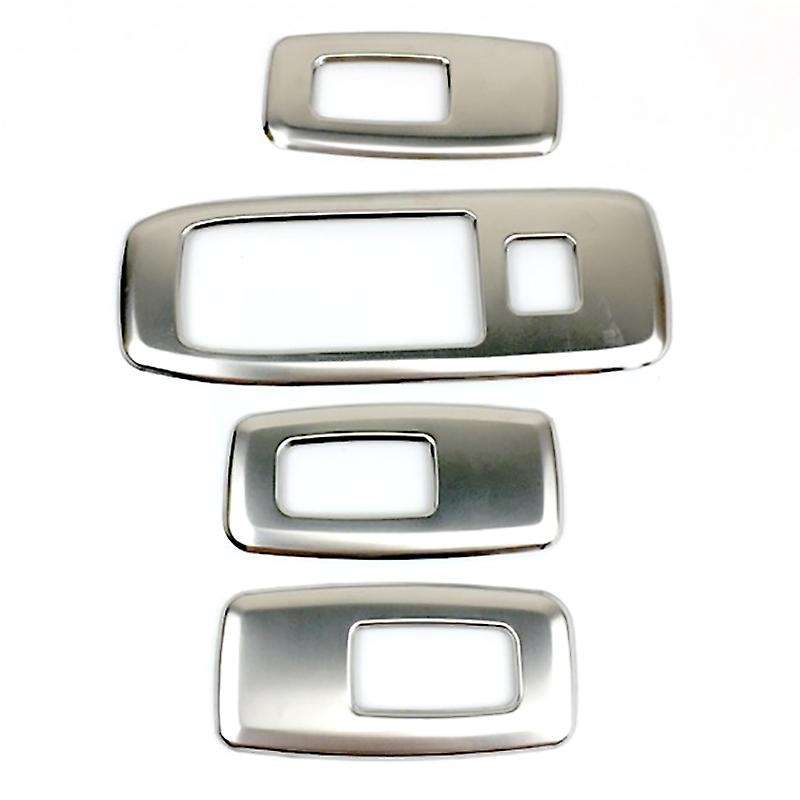 Stainless Steel Car Door Window Lift Switch Panel Cover Trim Frame