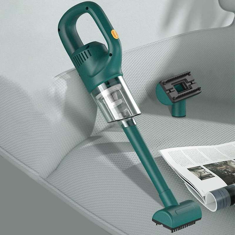 Portable Handheld Dry and Wet Small Cordless Vacuum Cleaner Green