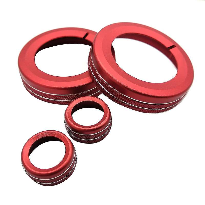 Center Control Switch Button Knob Ring Trim Cover for Chevrolet