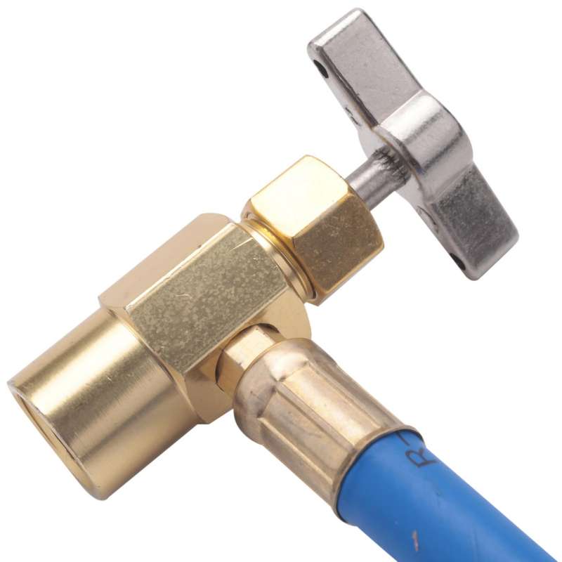 R134a Car Ac Refrigerant Charge Hose Kit Recharge Hose with Gauge